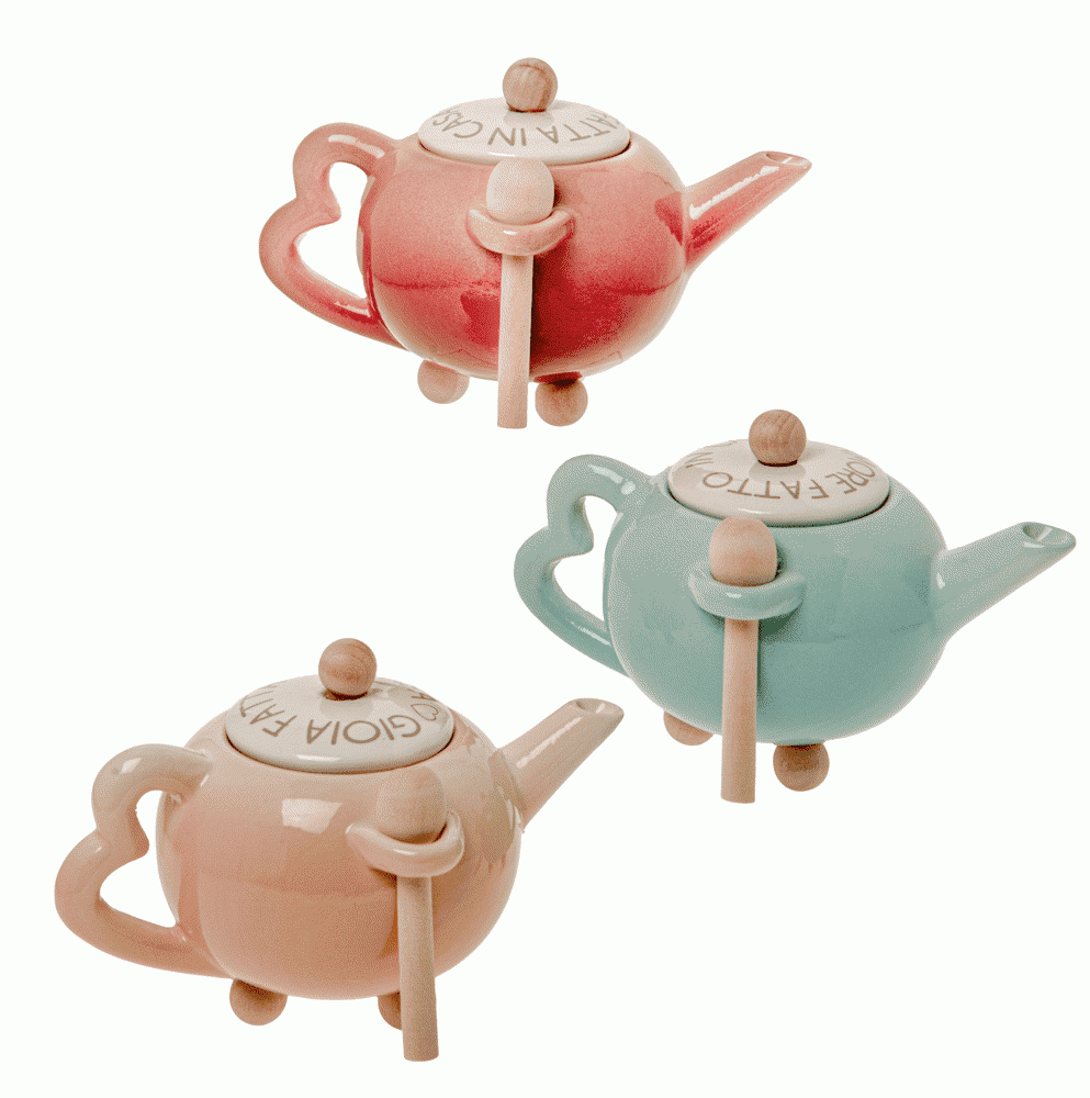 Lux tea pot cm. 14 h. 9 s/3 - 02a197