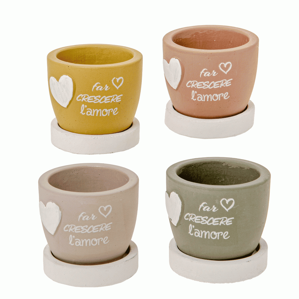 L'amore p/piante dm. 7 h. 7 s/4 - 02a238