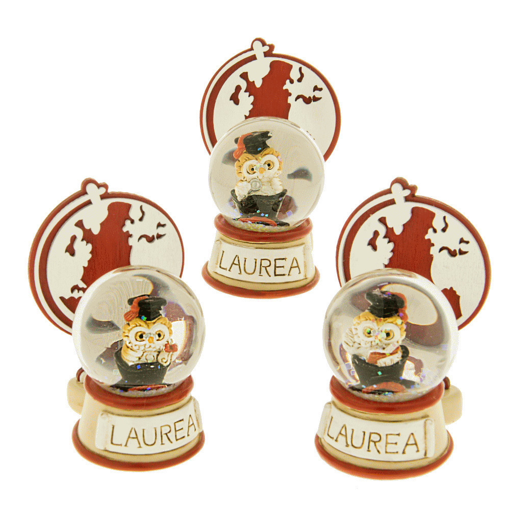 Doc gufo palla neve h. 9 3 soggetti assortiti - 04a104 - 04a104