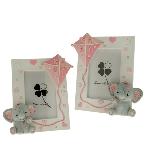 Aquilone portafoto rosa 2 soggetti assortiti cm. 11 h. 12 - 04a190 - 04a190