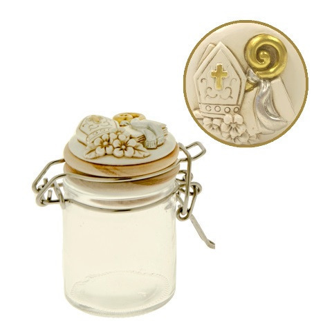 Dorata barattolo cresima h. 8 - 04a214 - 04a214