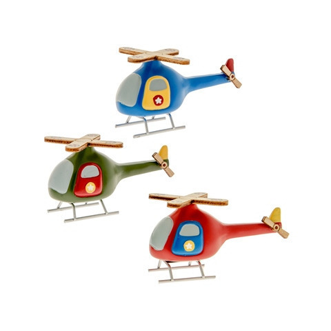 Brezza elicottero 3 soggetti assortiti cm. 9 - 04a290 - 04a290