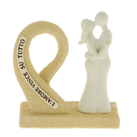 Anello coppia cm. 9 h. 9 - 04a311 - 04a311