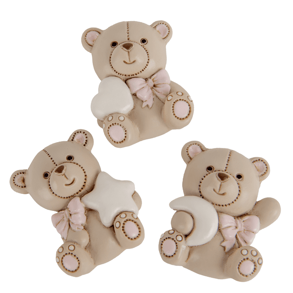 Teo orso magn. Rosa cm5 s/3 pvc box12/360 - 04a426