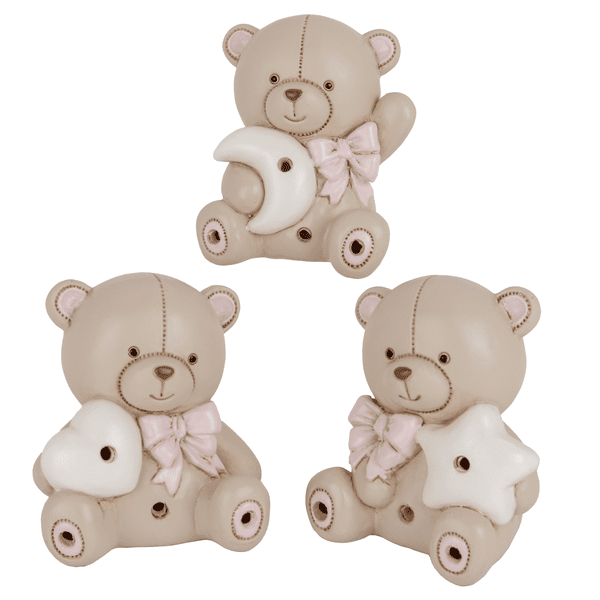 Teo orso led rosa h. 8 s/3 - 04a428