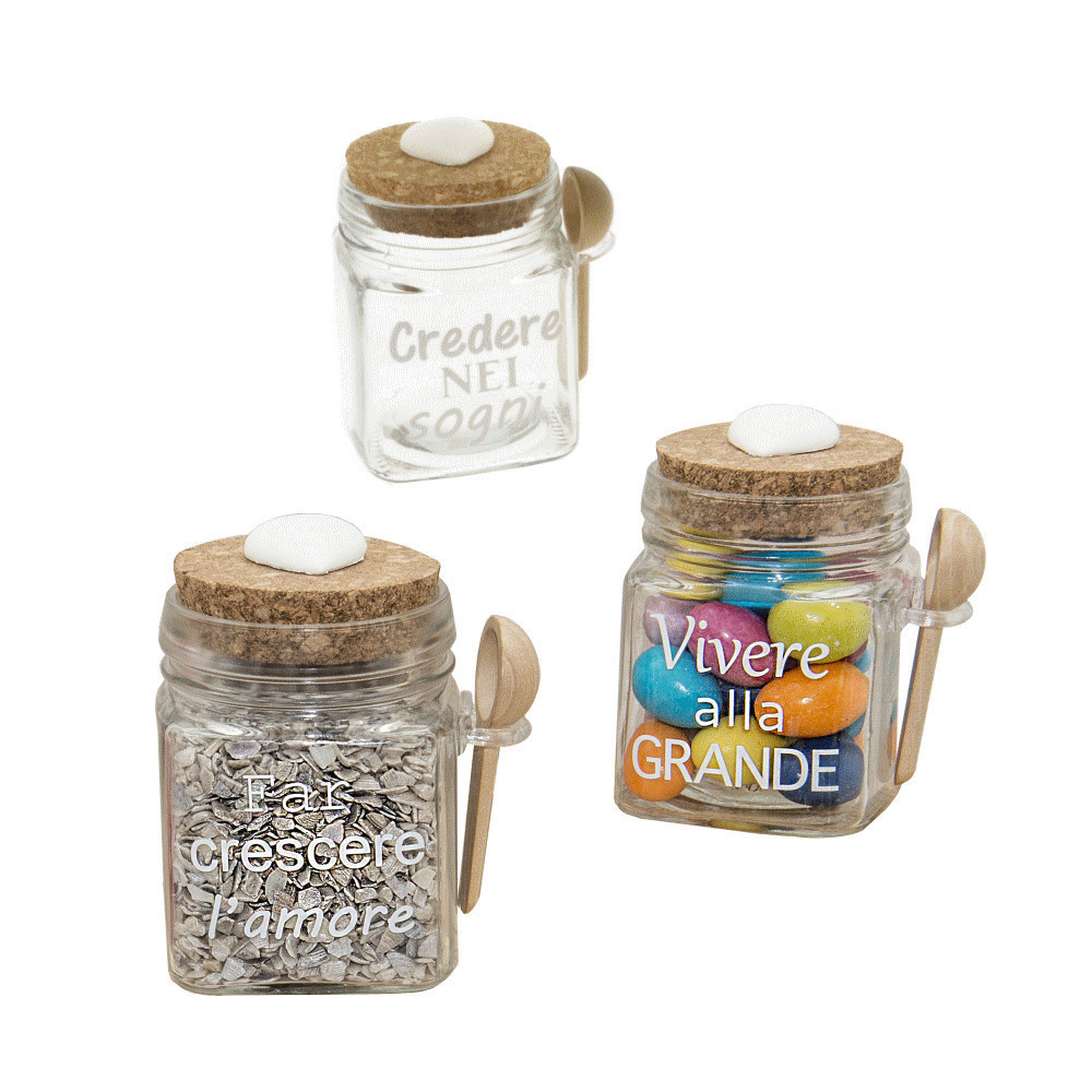 Sognare barattolo h. 10 3 soggetti assortiti - 07165 - 07165