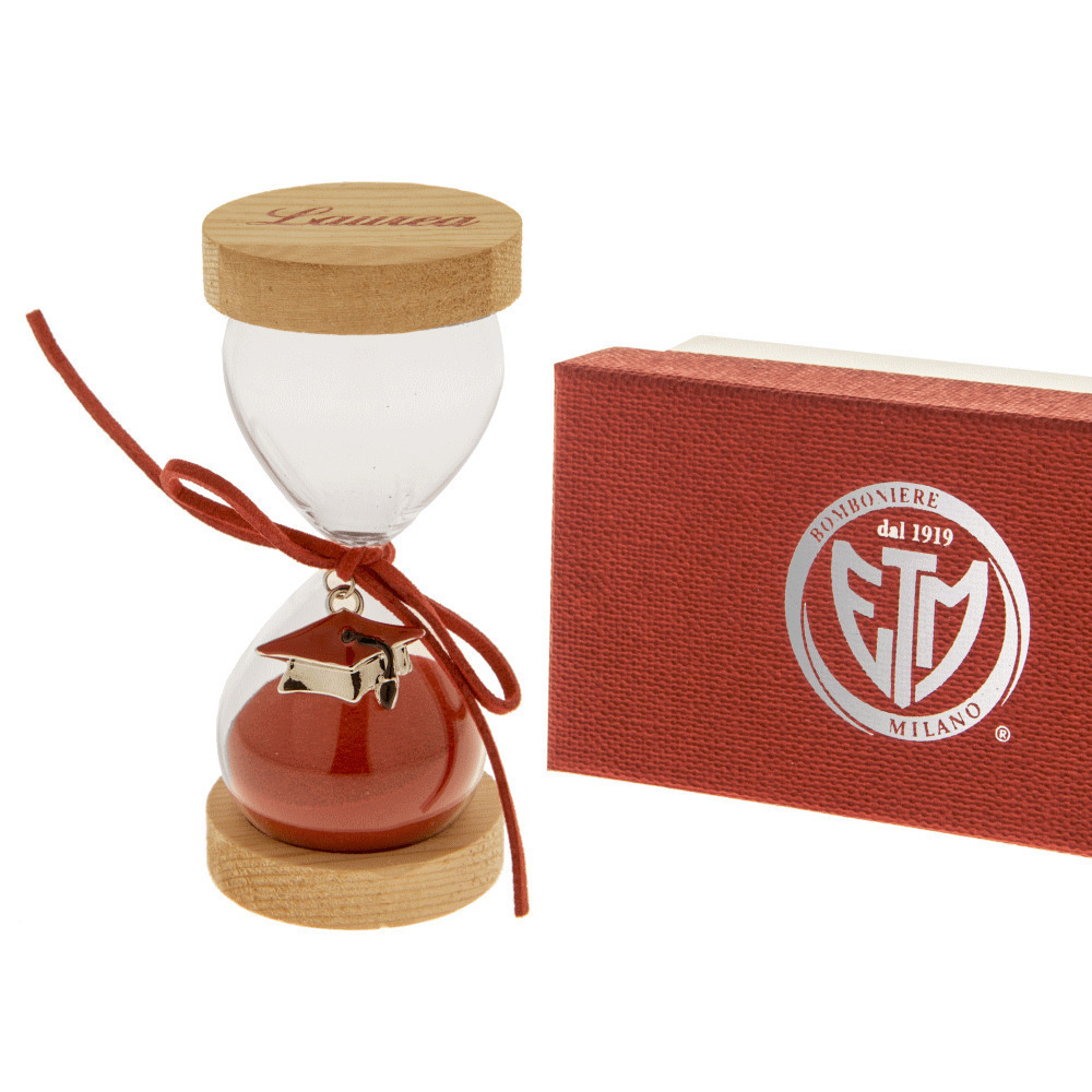 Tocco clessidra h. 10,5 con scatola - 07a018 - 07a018