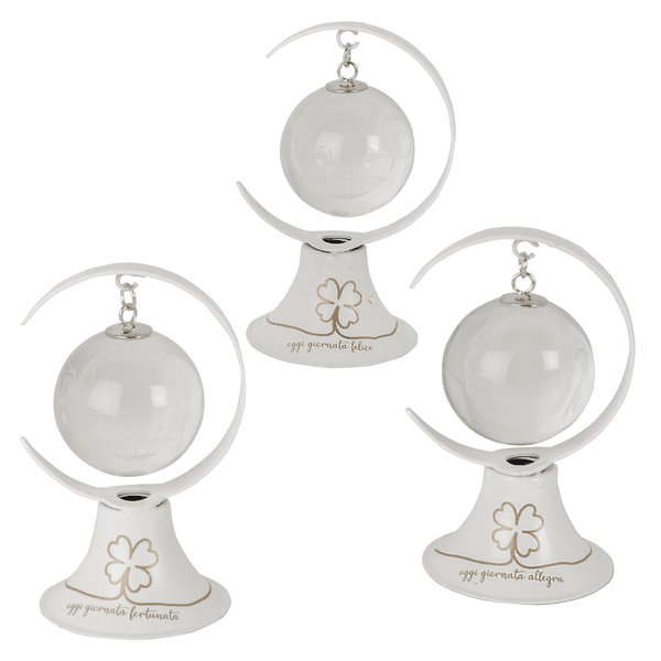 Quadrifoglio mondo led h. 9 s/3 - 07a159