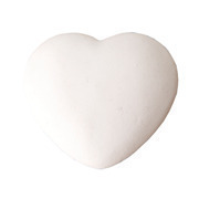 Gesso cuore cm. 3 - 08285 - 08285