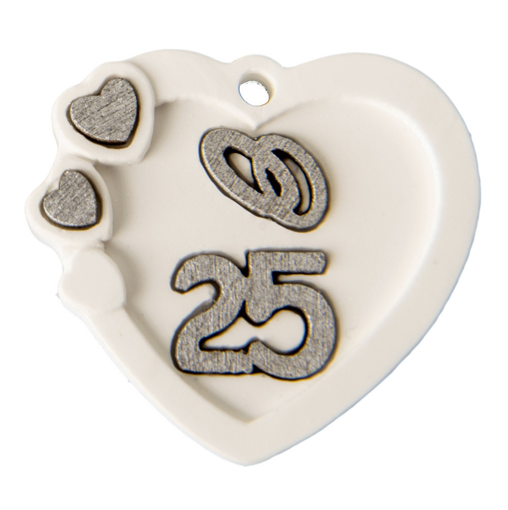 Gesso cuore 25° cm. 4 - 08a055 - 08a055