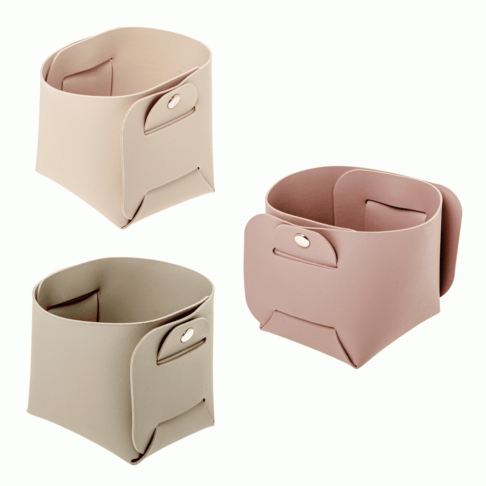 Raffinato cesto cm. 12 h. 11 s/3 - 08a173