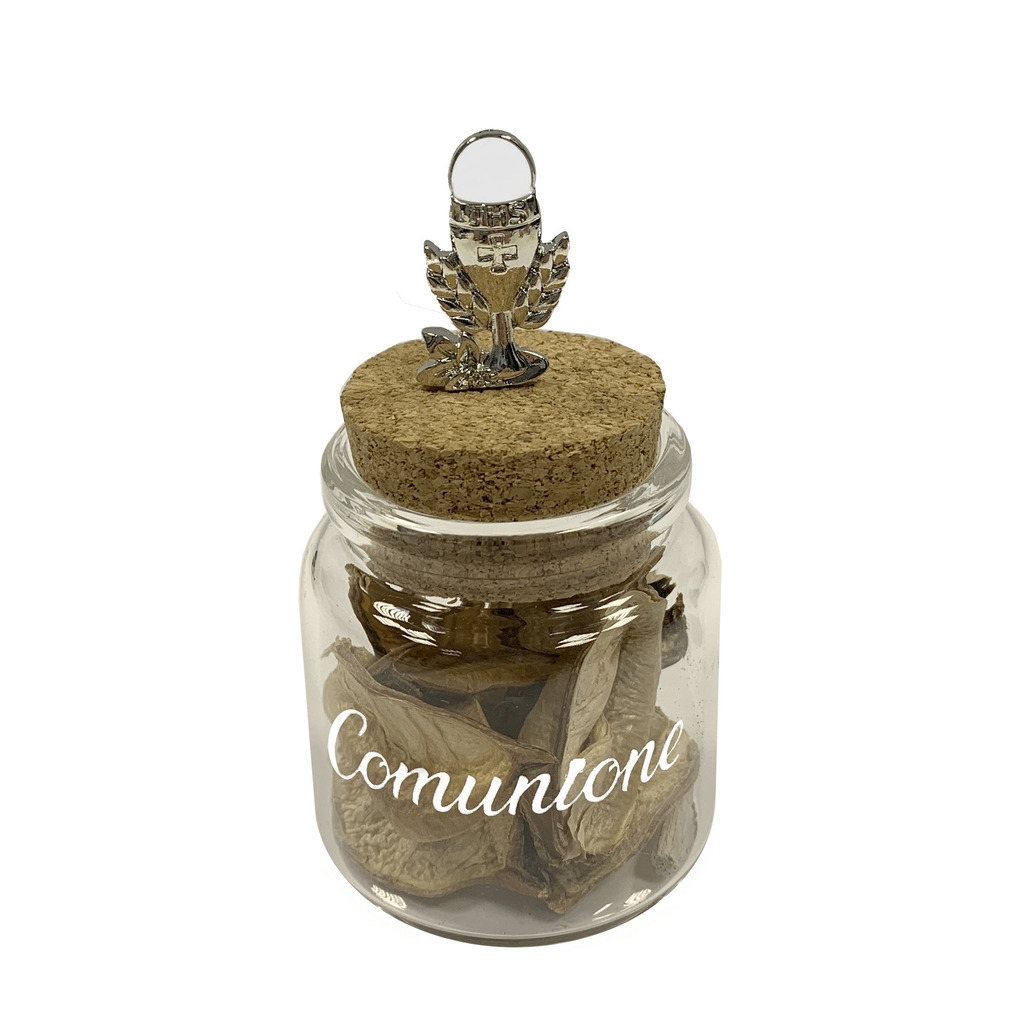 Decora barattolo comunione h. 8 - 12a017 - 12a017