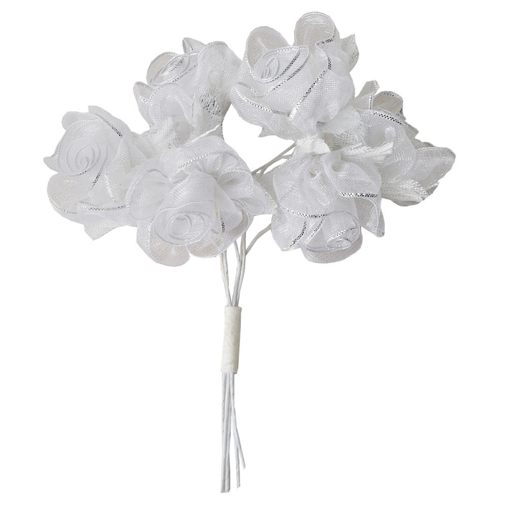 Sposa fiore singolo silver cm 4 - b0480silv - b0480silv