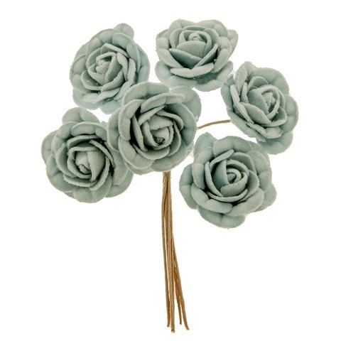 Soffi fiore singolo cielo cm. 4 - b0729ciel - b0729ciel