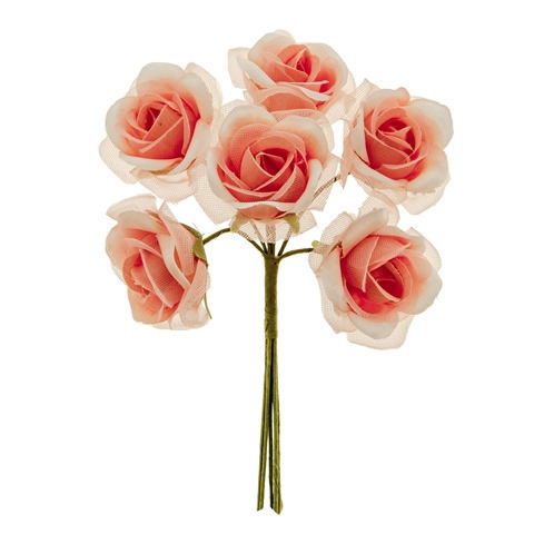 Leggiadro fiore sing. Cm. 4corallo360/3600 - b0731cora - b0731cora