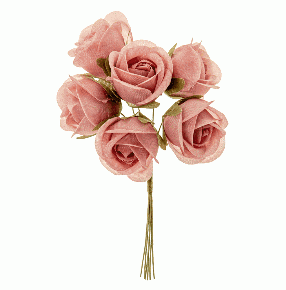Giselle fiore cm. 3,5 rose' - b0753rose Giselle fiore cm. 3,5 rose' - b0753rose