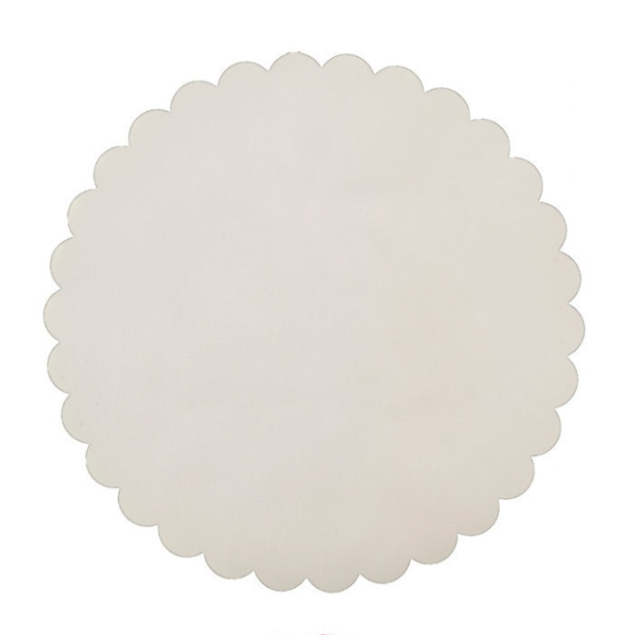 50 pz velo veli di fata organza tondo veletti diametro 25 cm - c0107