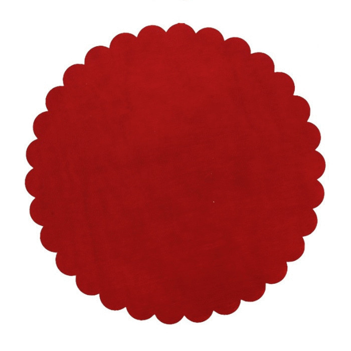 Velo fiore diametro 24 rosso - c0111 - c0111