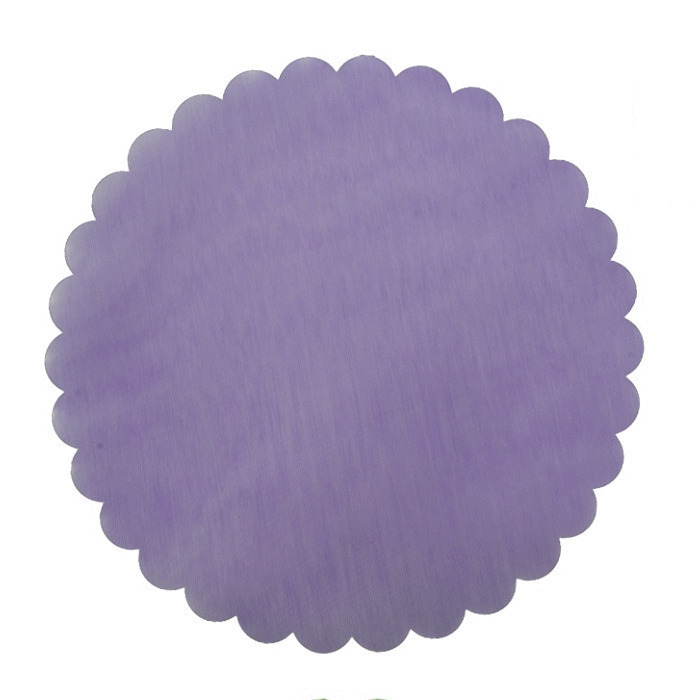 50 pz velo veli di fata organza tondo veletti diametro 25 cm - c0121