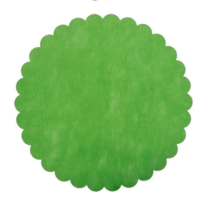 50 pz velo veli di fata organza tondo veletti diametro 25 cm - c0140