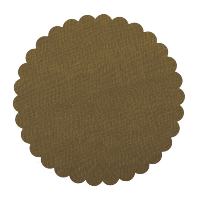 Velo fiore diametro 24 tortora - c0144 - c0144