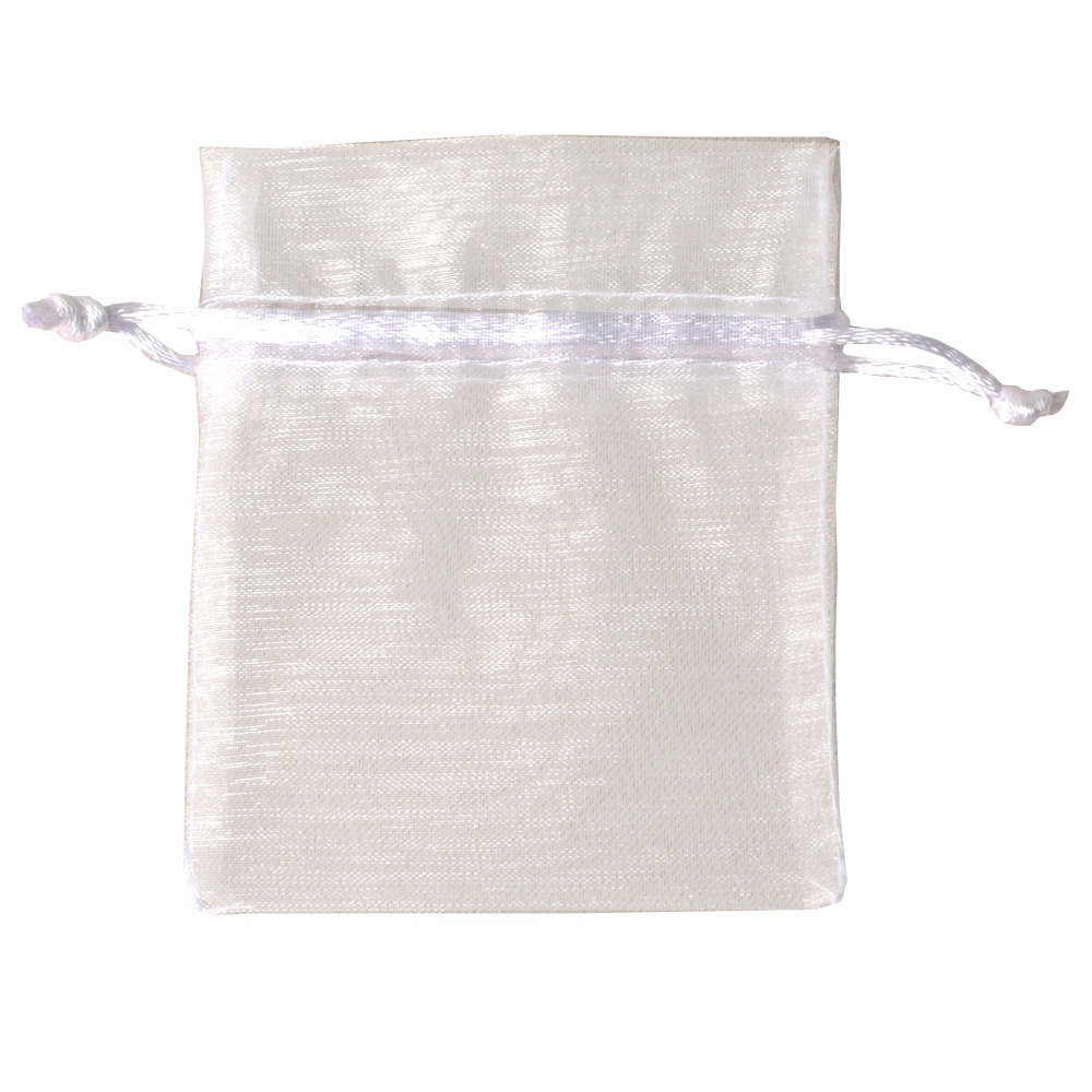 Bag org. C/tirante cm8x10 bianco - c0985l - c0985l