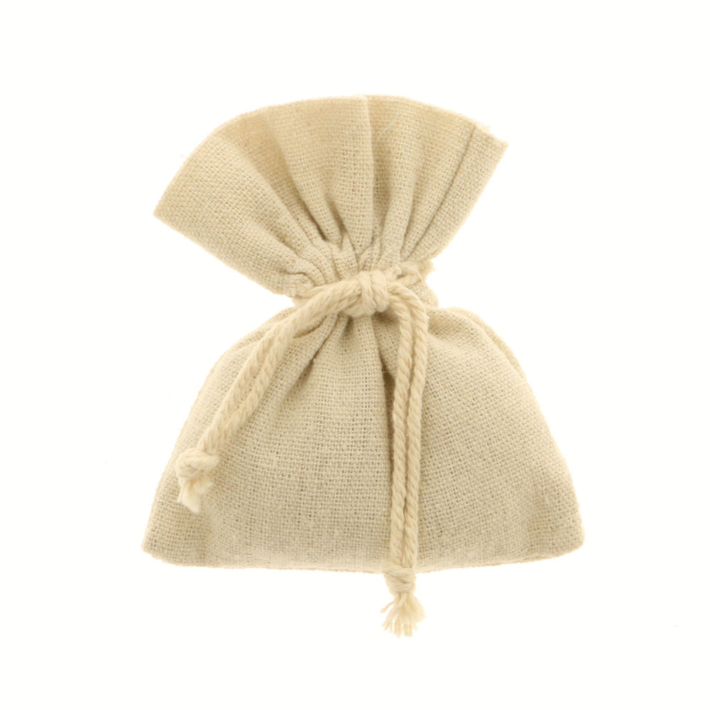 Natural sacco bag cm 9x11 - c1689 - c1689