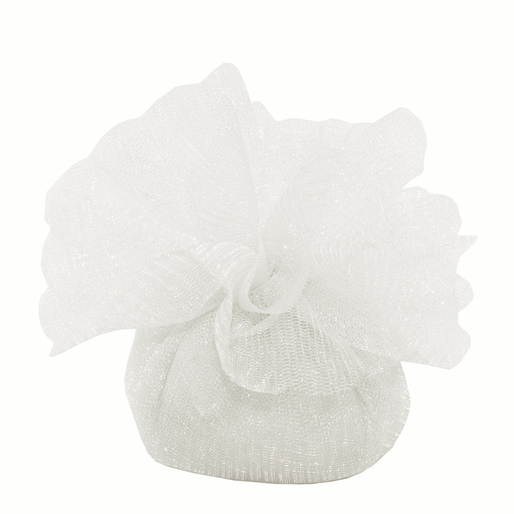 Colore bag 2 veli diametro 25 bianco - c2210 - c2210