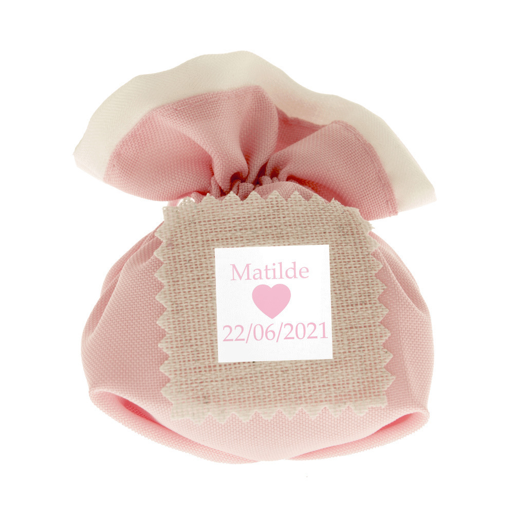 Selma bag quadro cm 10 rosa - c2301