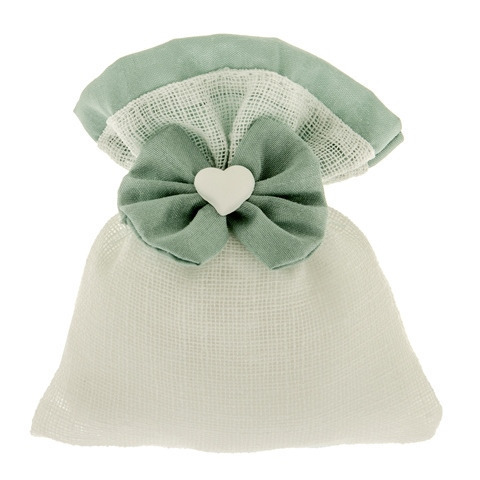 Floc bag cm. 10x12 verde vita - c2539 - c2539