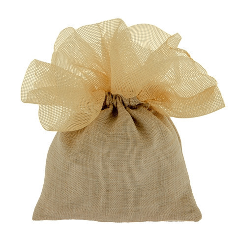 Ciuffo bag cm. 10x13 tortora - c2576 - c2576