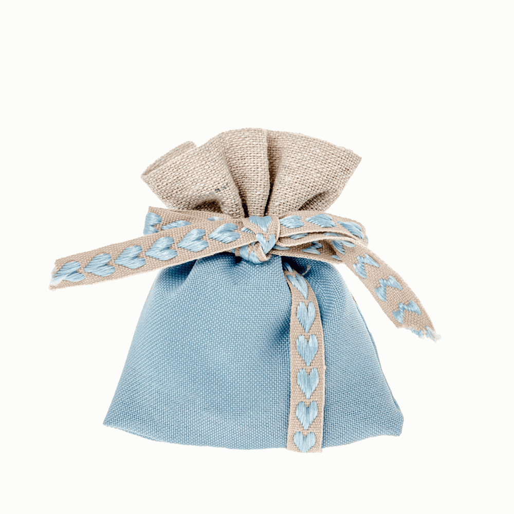 Tenerino bag cm. 8x10 cielo - c2614 Tenerino bag cm. 8x10 cielo - c2614