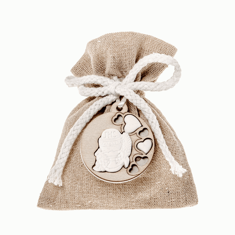 Ruota bag cm. 10x12 comunione - c2624 Ruota bag cm. 10x12 comunione - c2624