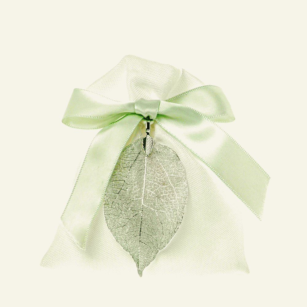 Foglia bag cm. 10x12 verde - c2717 Foglia bag cm. 10x12 verde - c2717