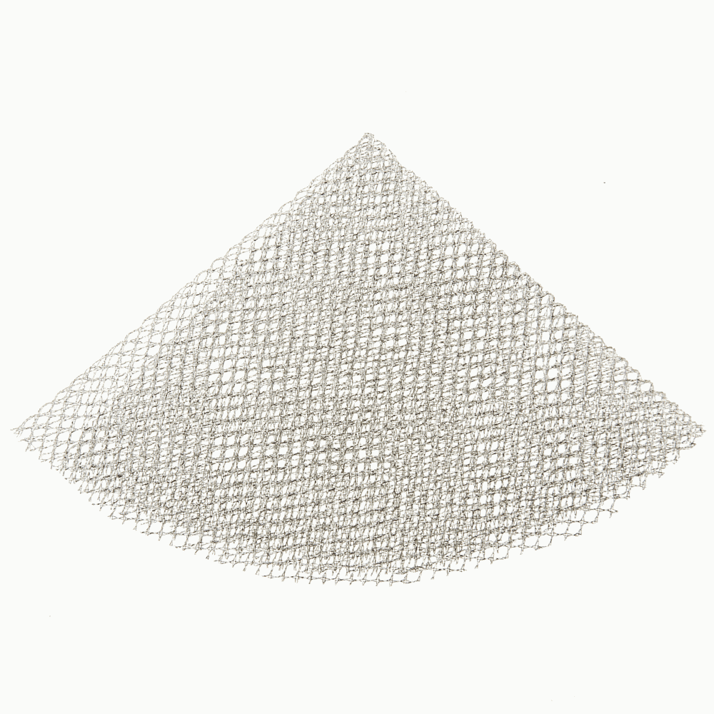 Metallic rete tonda dm24 silver - c2729 Metallic rete tonda dm24 silver - c2729