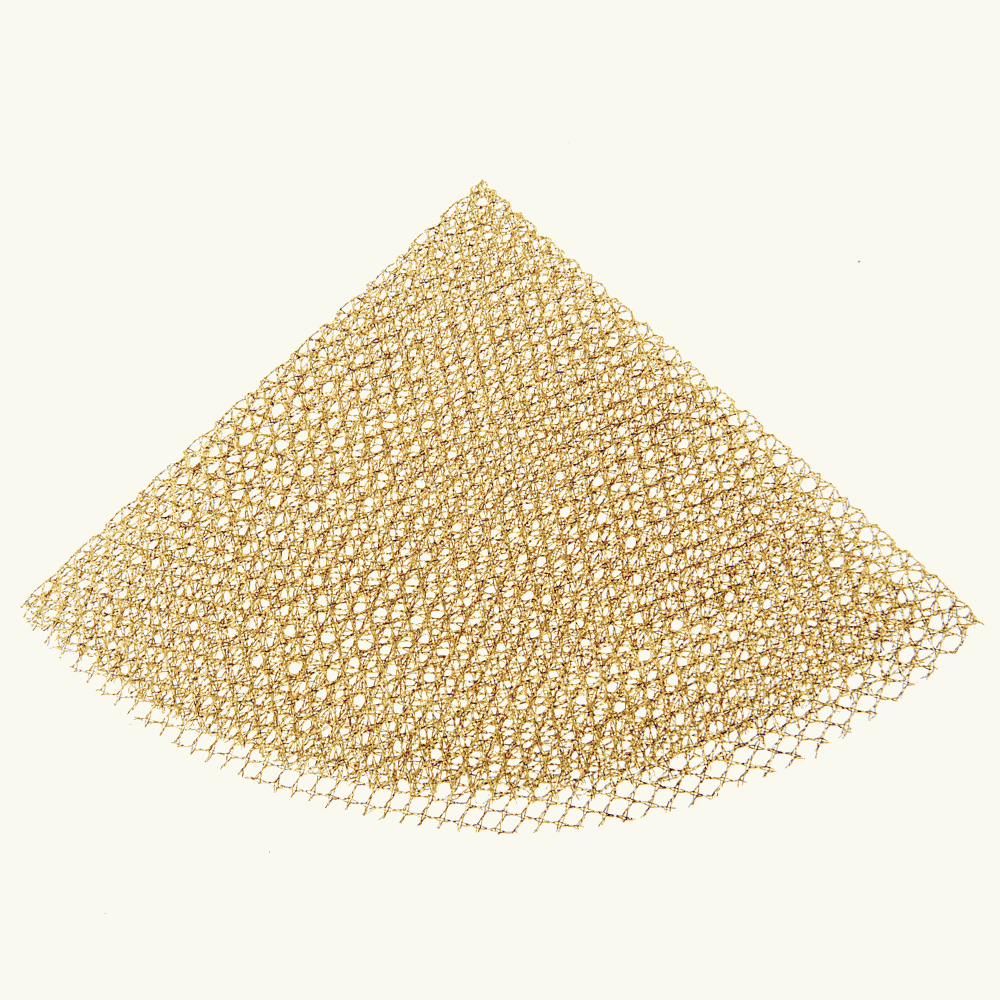 Metallic rete tonda dm. 24 oro - c2730 Metallic rete tonda dm. 24 oro - c2730