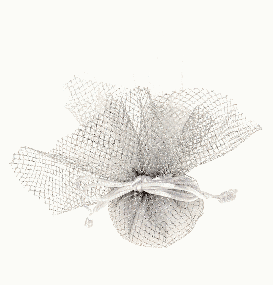 Metallic rete xl+velo25x25silver - c2731 Metallic rete xl+velo25x25silver - c2731