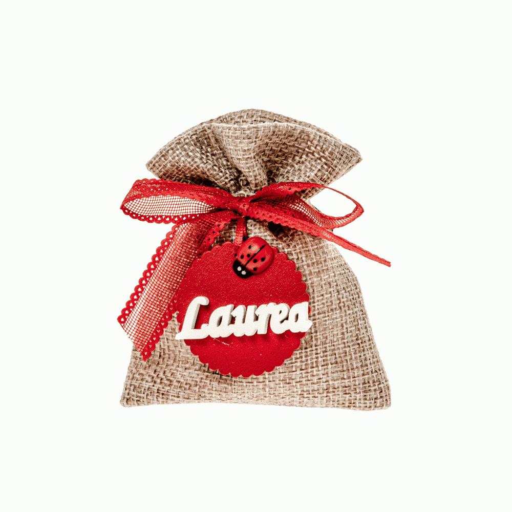 Rustic laurea bag cm. 8x10 - c2737