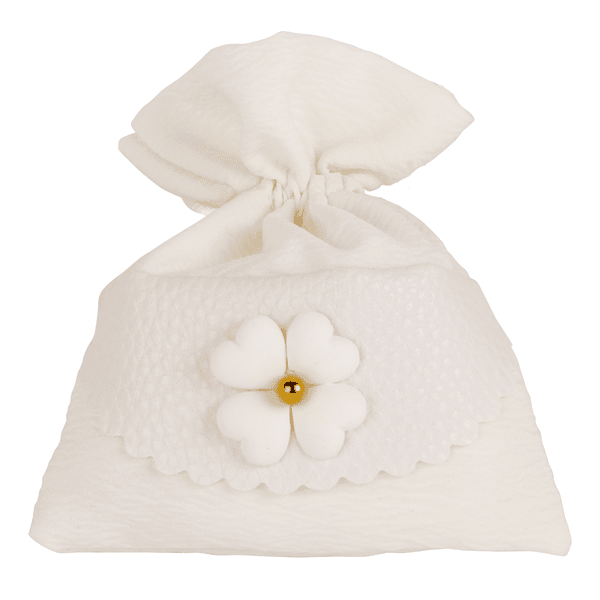 Perle bag cm. 10x12 fiore - c2808