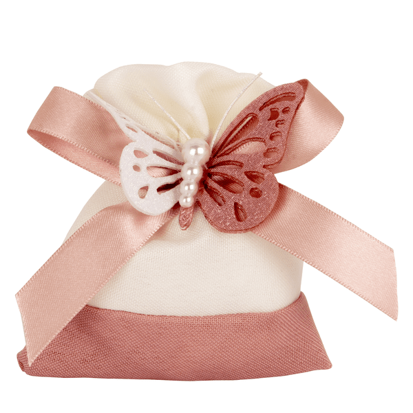 Mariposa bag rosa antico cm. 9x11 - c2818