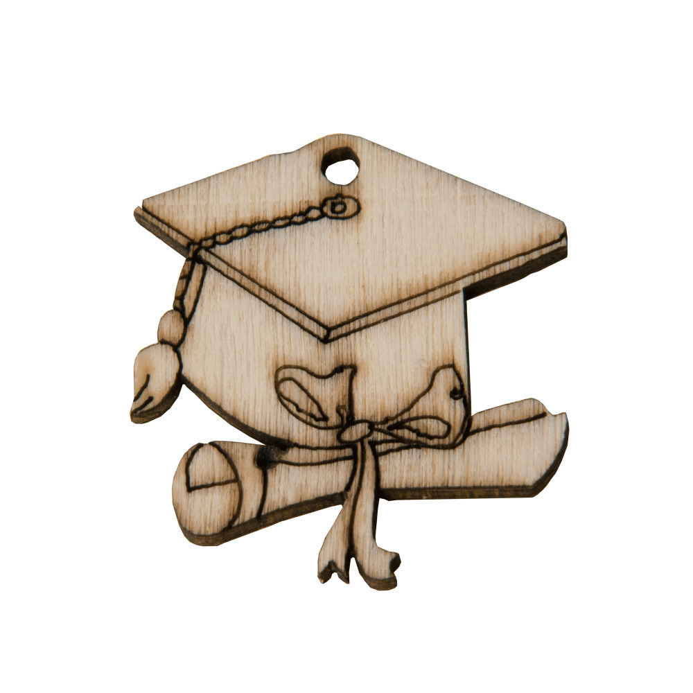 Wood tocco laurea cm4(bag12pz) 1/6/60bag - ca063 - ca063