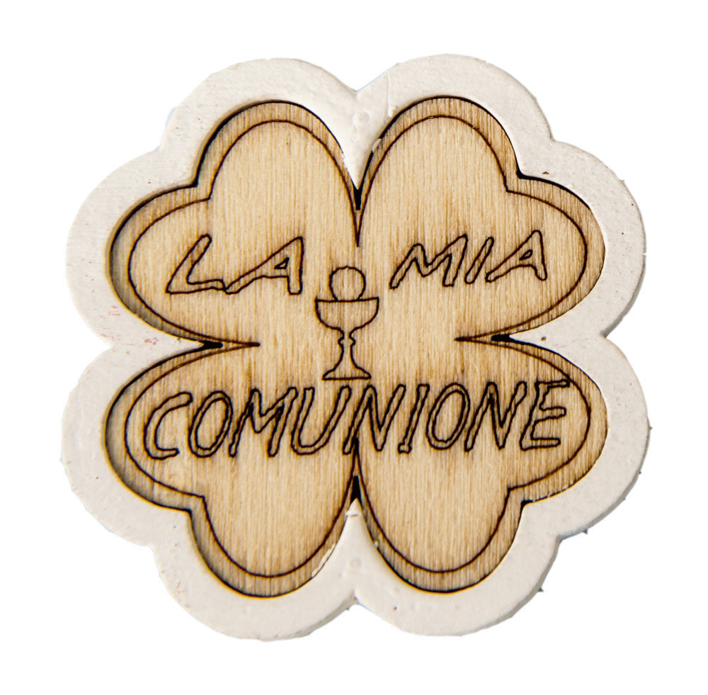 Legno qf comunione cm4,5(bag12pz)1/60bag - ca135 - ca135