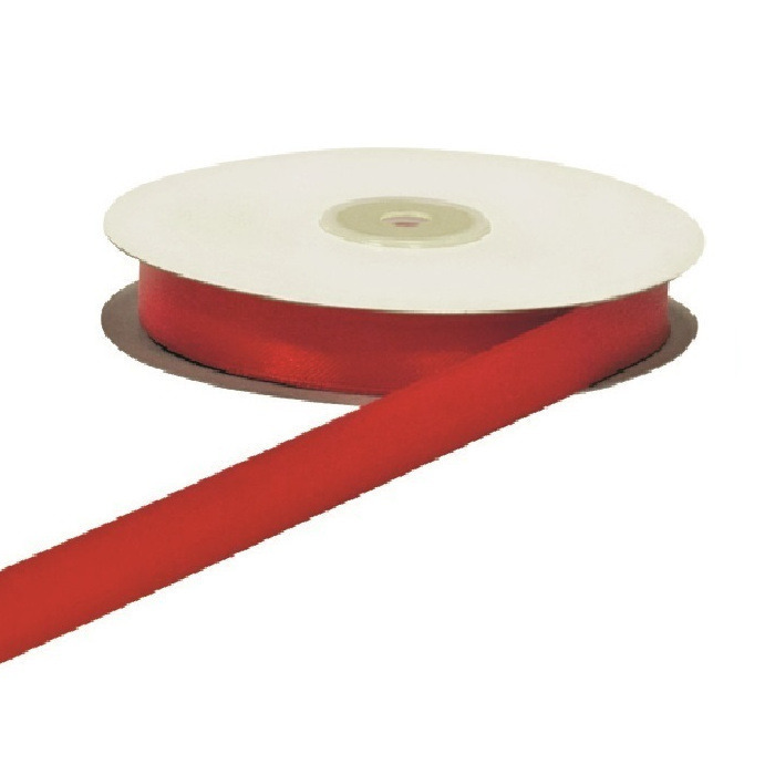 Doppio raso rosso 10mm 50mt - d1016 - d1016