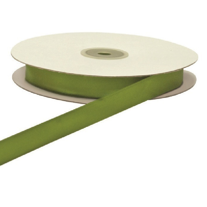 Doppio raso verde medio 15mm 50mt - d1507 - d1507