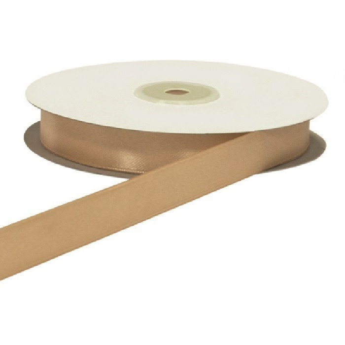 Doppio raso nocciola 25mm 50mt - d2503 - d2503