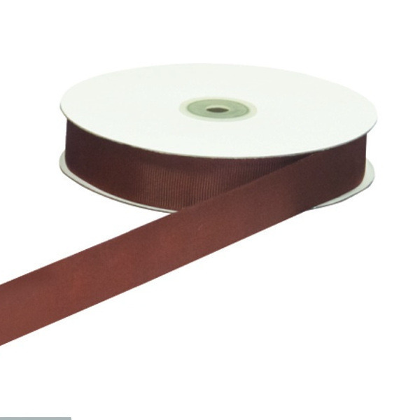 Nastro grosgrain marrone 10mm50mt - dg1015 - dg1015