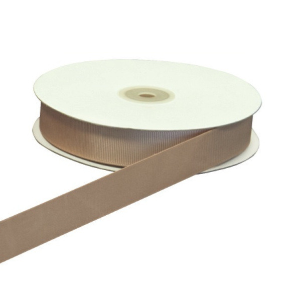 Nastro grosgrain beige 20mm 50mt - dg2003 - dg2003