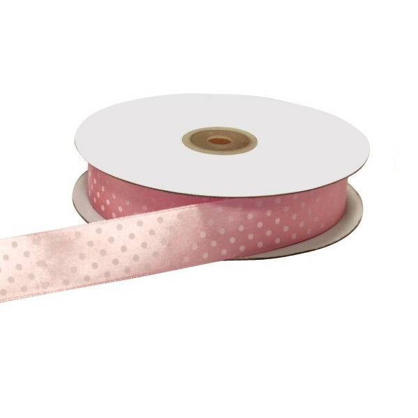 Nastro dp raso pois rosa 10mm50mt - dp1115 - dp1115