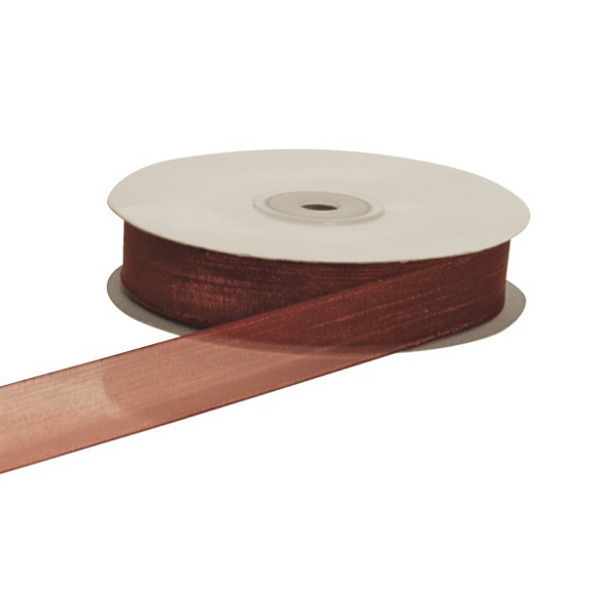 Nastro organza borgogna 20mm 50mt - e2012 - e2012