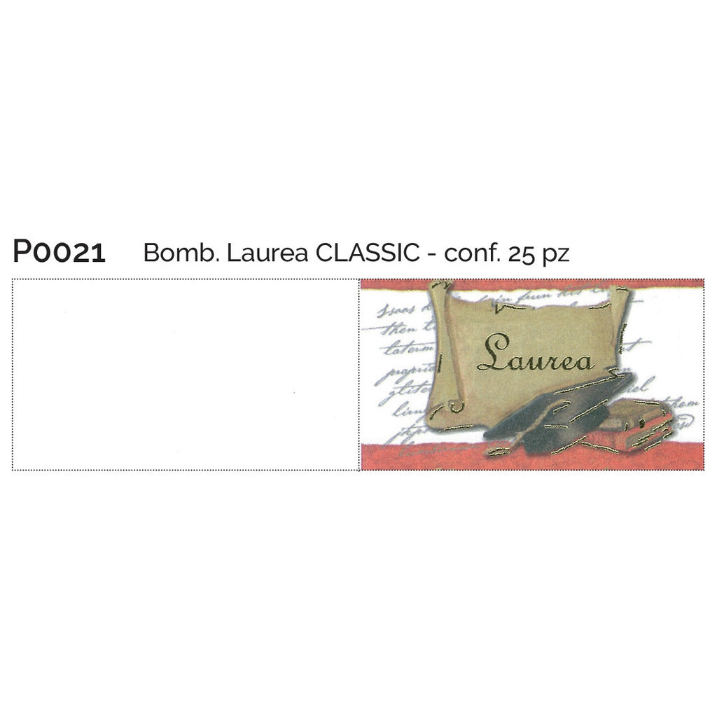 Bomb. Laurea classic conf. 25 pz - p0021 - p0021